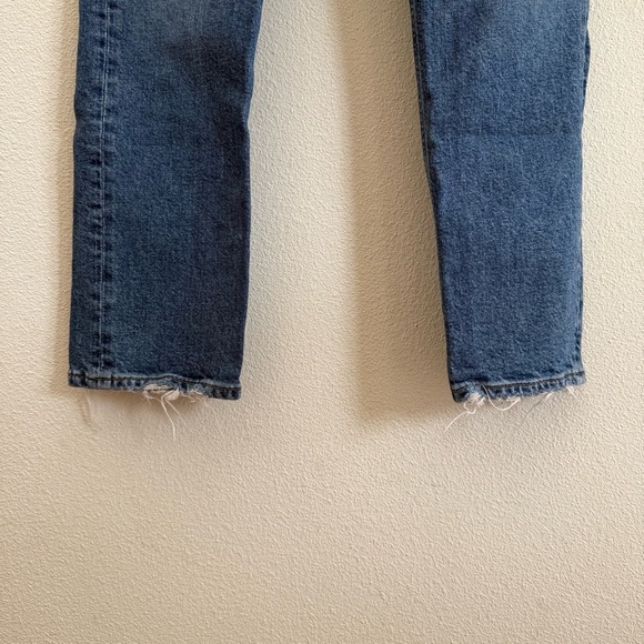 Agolde Riley High Rise Straight Crop Jean Size 26 - Picture 3 of 8